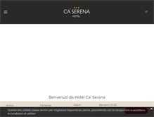 Tablet Screenshot of hotelcaserena.net